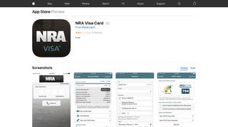 NRA Visa Card on the App Store - iTunes - Apple