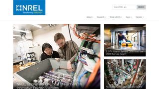National Renewable Energy Laboratory (NREL) Home Page | NREL