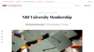 NRF University Membership | NRF Foundation Site | Shaping retail's ...