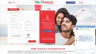 NRIMB: Matrimonial Sites, Marriage Bureau & Matrimony Sites