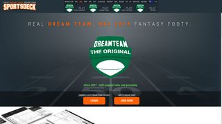 Sportsdeck.com | Dream Team - NRL | Fantasy NRL 2018