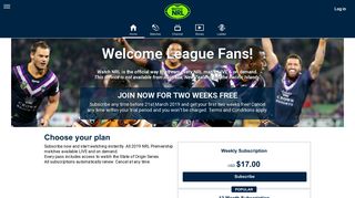 Watch Rugby League Online | Watch NRL Australia Live