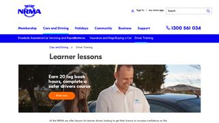 Learner Lessons | NRMA Driver Training School | The NRMA