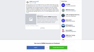 NRMA Insurance - Did you know you can now lodge all of... | Facebook