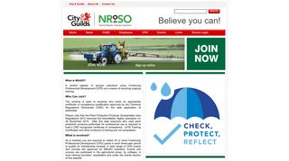 NRoSO National Register of Sprayer Operators
