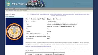 dcoic_course_enroll - Public.Navy.mil