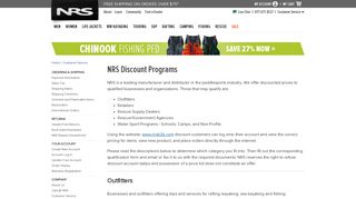 NRS Discount Programs at NRS.com