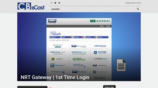 NRT Gateway | 1st Time Login | CBeCast