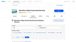 New River Valley Community Services Employee Reviews - Indeed