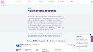 Compare NS&I Savings Accounts | moneysupermarket.com