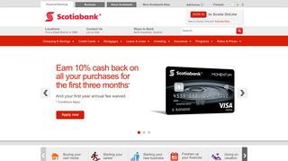 Scotiabank: Personal Banking