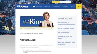How can I find my account balance? - Nova Scotia Power