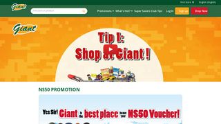 NS50 Promotion - Giant