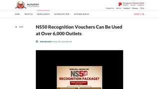 NS50 Recognition Vouchers Can Be Used at Over 6,000 Outlets