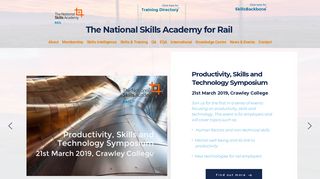National Skills Academy for Rail – Professionalising the Industry