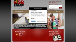 Online Banking - NSB Bank