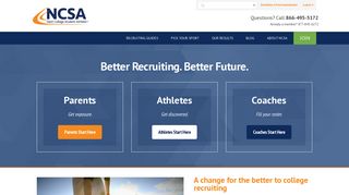 NCSA – Get Recruited. Play Sports in College | NCSASports.org