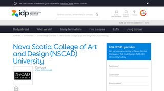 Apply for Nova Scotia College of Art and Design (NSCAD) University ...