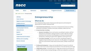 Entrepreneurship | NSCC