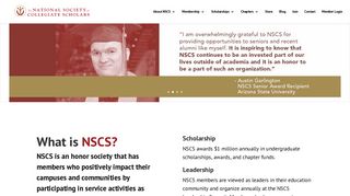 NSCS | The National Society of Collegiate Scholars