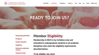 Member Eligibility | NSCS