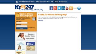 It's Me 247 Online Banking Help | NorthStar Credit Union