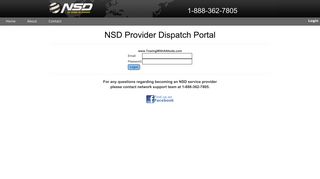 NSD Provider Dispatch Portal