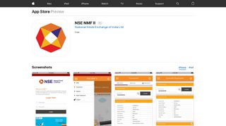 NSE NMF II on the App Store - iTunes - Apple