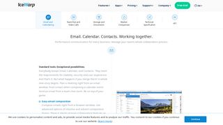 IceWarp Email Server Software, Calendars, Contacts.