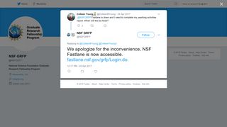 NSF GRFP on Twitter: 
