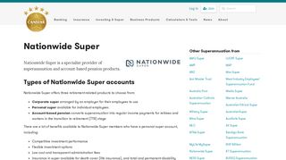 Nationwide Super – Review, Compare & Save | Canstar