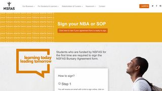 Sign your NBA - nsfas