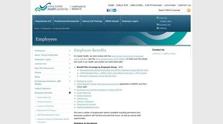 Employee Benefits | Nova Scotia Health Authority - Corporate