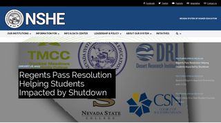 Nevada System of Higher Education: NSHE