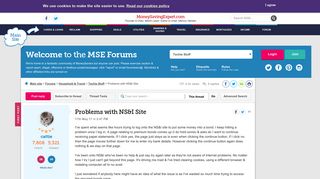 Problems with NS&I Site - MoneySavingExpert.com Forums