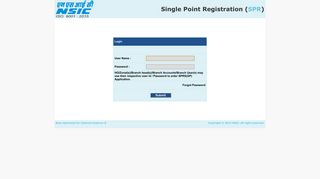NSIC Offices - Single Point Registration scheme (SPRS)