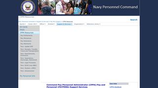 CPPA Resources - Public.Navy.mil