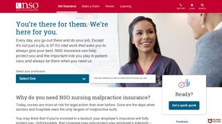 NSO - Nursing Malpractice Insurance – Professional and Student | NSO