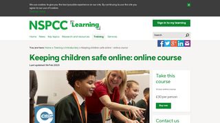 Keeping children safe online - online course - NSPCC Learning