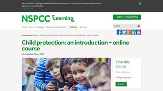 Child protection an introduction | Online course - NSPCC Learning
