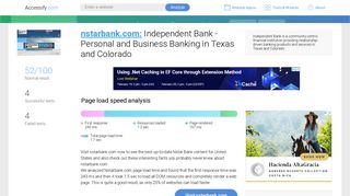 Access nstarbank.com. Independent Bank - Personal and Business ...