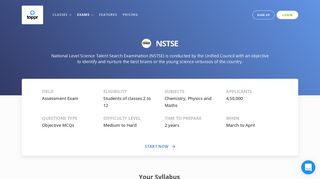 NSTSE 2018 Registration, Exam dates, Admit Card, Answer Key ...