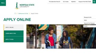 Apply Online - Norfolk State University