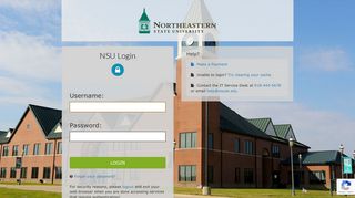 NSU Login | Northeastern State University