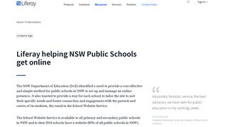 NSW Department of Education - Liferay