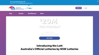 NSW Lotteries | Buy Lotto Online | the Lott