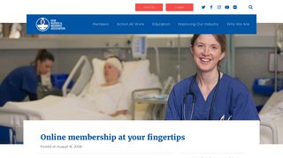 Online membership at your fingertips – NSW Nurses and Midwives ...