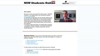 NSW Students Online - BOSTES