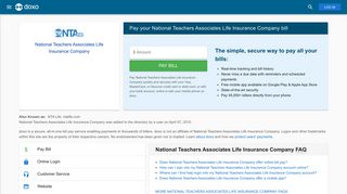National Teachers Associates Life Insurance Company (NTA Life ...