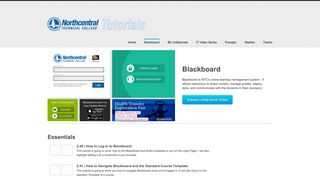 Blackboard - NTC Tutorials